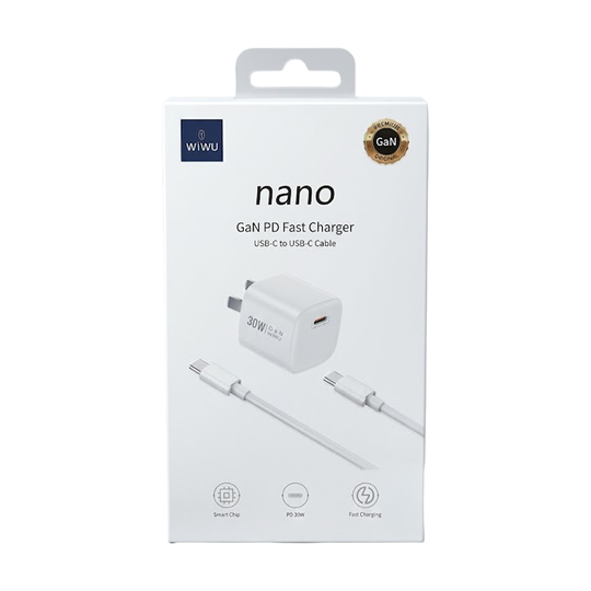 WIWU Cargador Nano 30W - Tipo C
