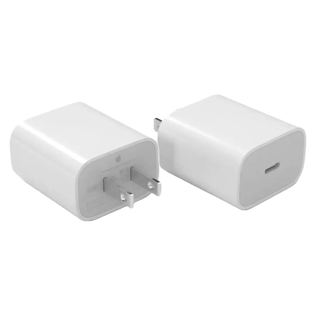 Apple - Adaptador de corriente con USB-C de 20 W - Blanco