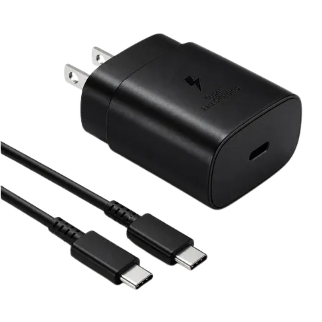 Cargador Completo Samsung Original 25W (CABLE Y CUBO)