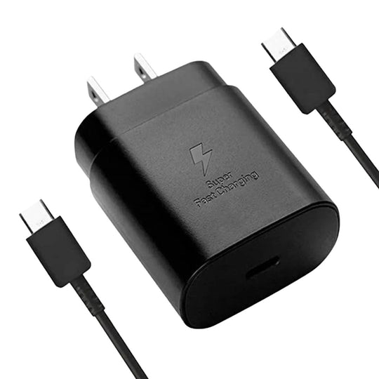 Cargador Completo Samsung Original 25W (CABLE Y CUBO)