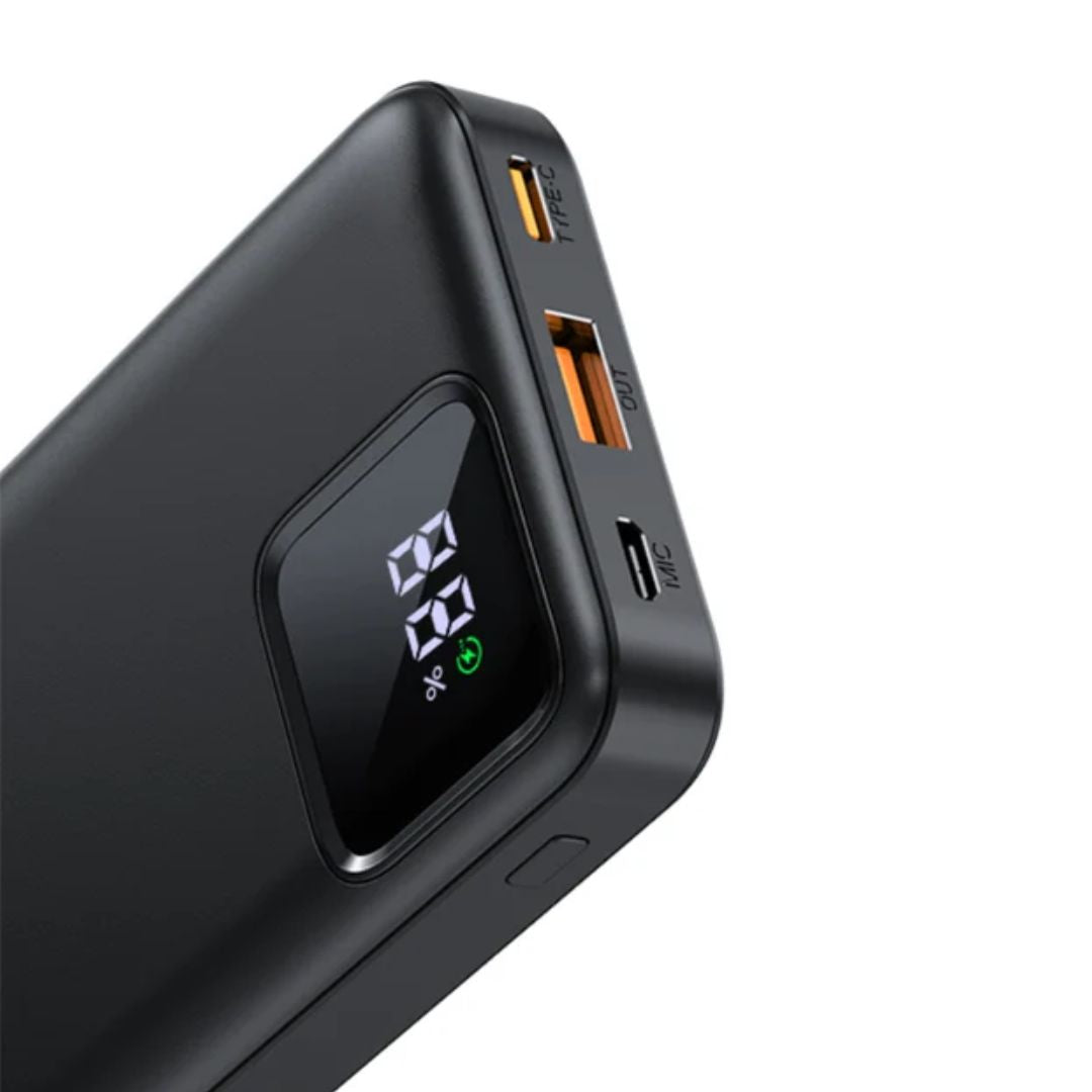WIWU Power Bank LED display BUILT-IN CABLE