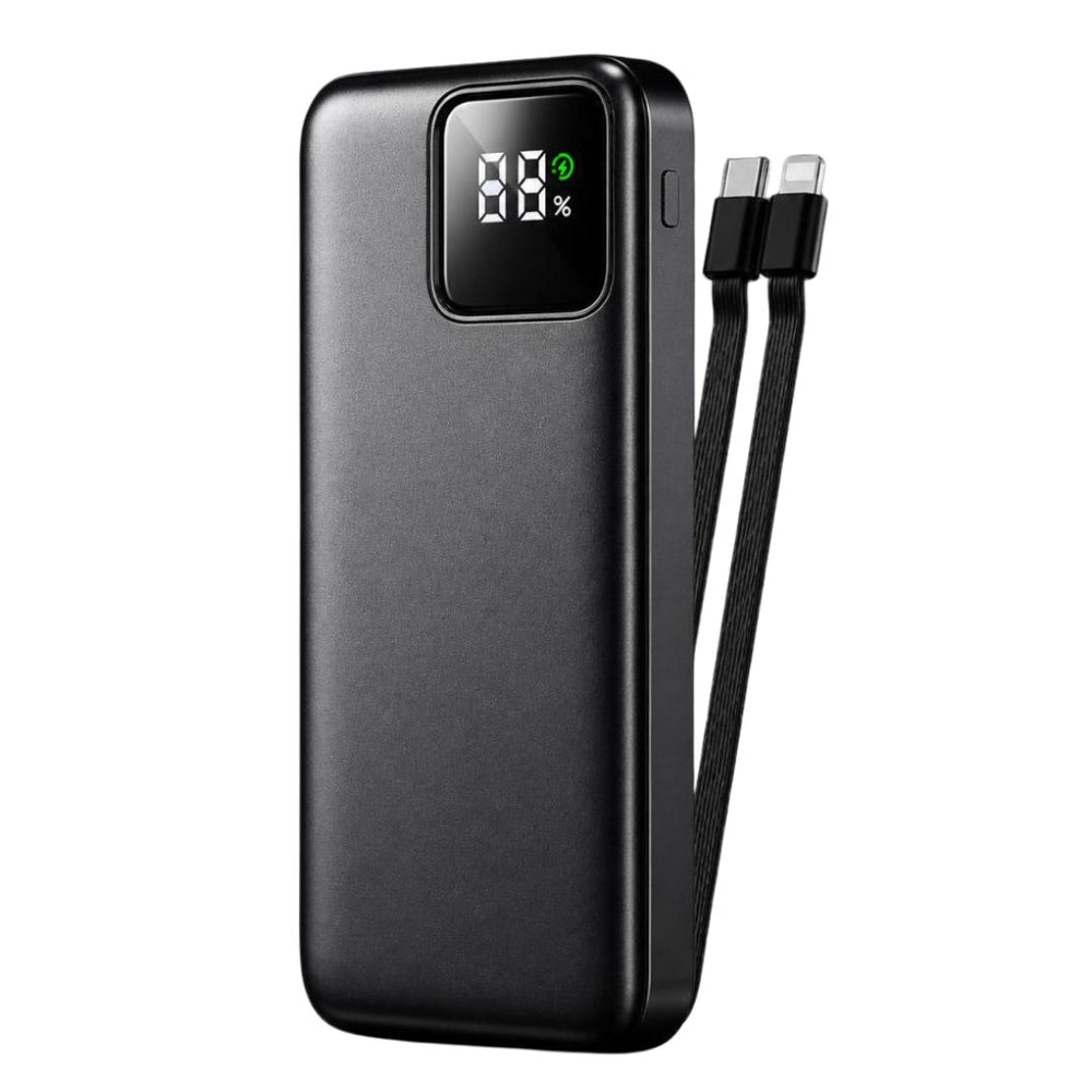 WIWU Power Bank LED display BUILT-IN CABLE