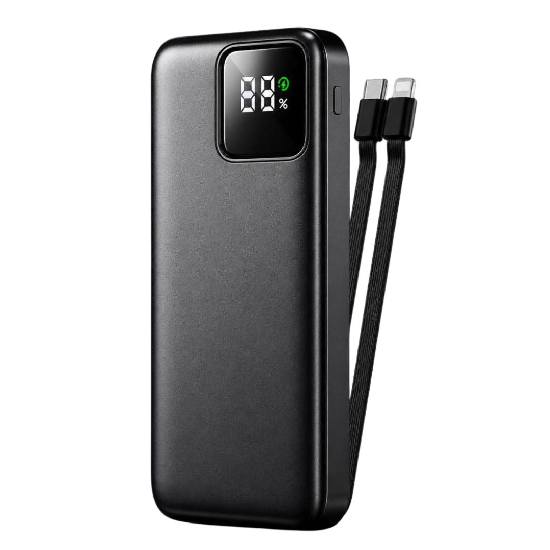 WIWU Power Bank LED display BUILT-IN CABLE