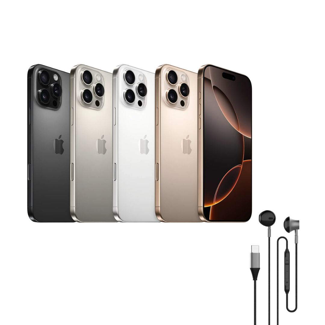 IPhone 16 Pro Max 512GB Sim Virtual USADOS + OBSEQUIO Auriculares X5 MOVISUN