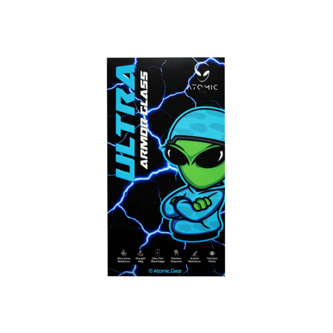 Vidrio Atomic Ultra Armor Glass para iPhone (ENTREGAS A PARTIR DE LA OTRA SEMANA)