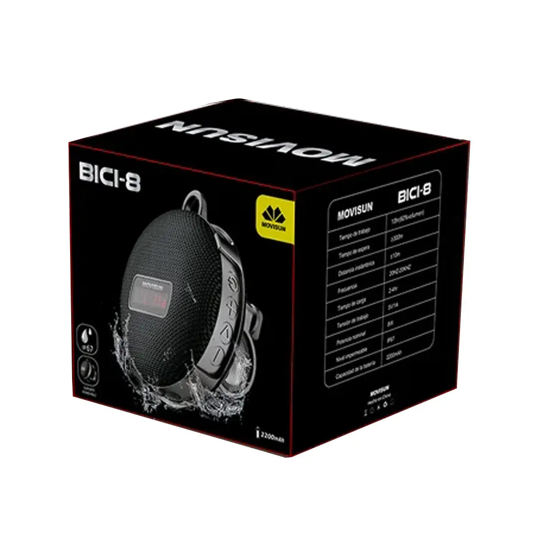 Parlante Bluetooth Bici 8 Movisun