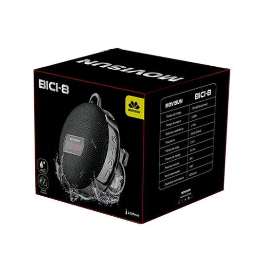 Parlante Bluetooth Bici 8 Movisun