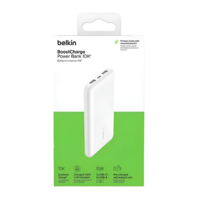 Belkin Power Bank 10.000 mAh 15W