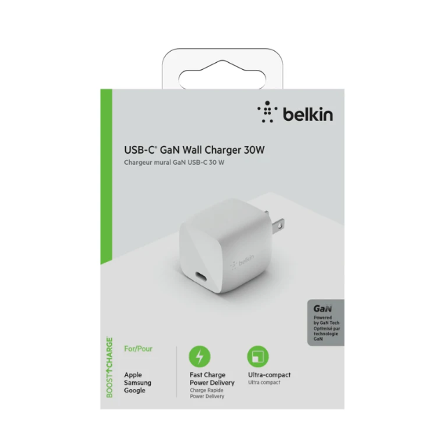 Belkin Compact USB-C Wall Charger 30W