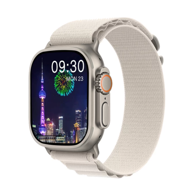 SMARTWATCH WIWU SW01 ULTRA MAX PLATEADO -2745
