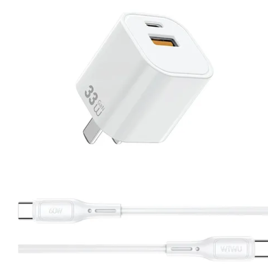 Cargador Cube 33W Lightning